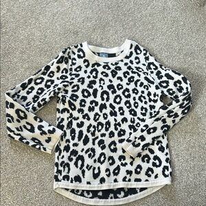 Girls Gap Leopard Print Sweater